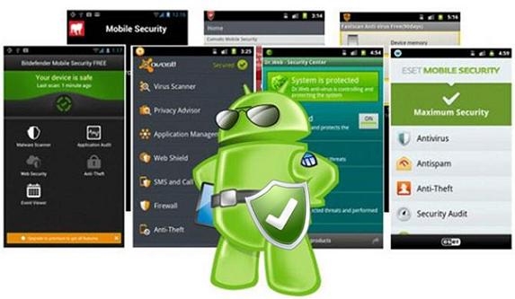 Aplicaciones antivirus Android
