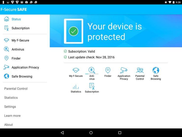 F-Secure SAFE, antivirus gratis para Android