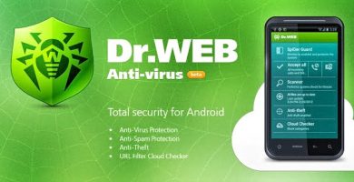Dr. Web Security Space, Antivirus para Android en 2018 Dr. Web Security Space, Antivirus para Android en 2018