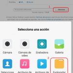 seleccionar una APK en Virustotal