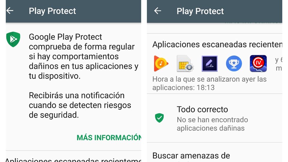 Como activar Google Play Protect